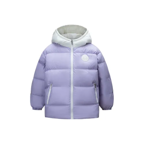 Конверс Пуховик Цвет лунного камня Фиолетовый для детей 3-7 лет