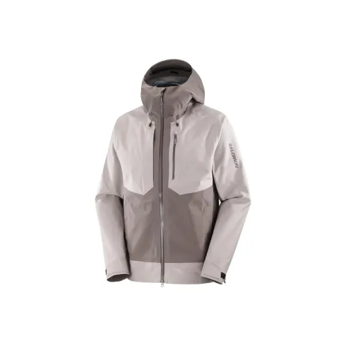 SALOMON OUTLINE Куртки и пальто Мужской Железо-серый