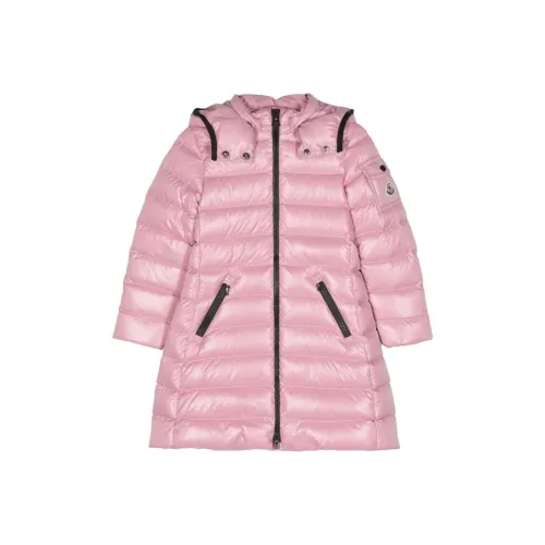 Moncler Хлопковый пуховик Moka series Розовый для детей 3-7 лет