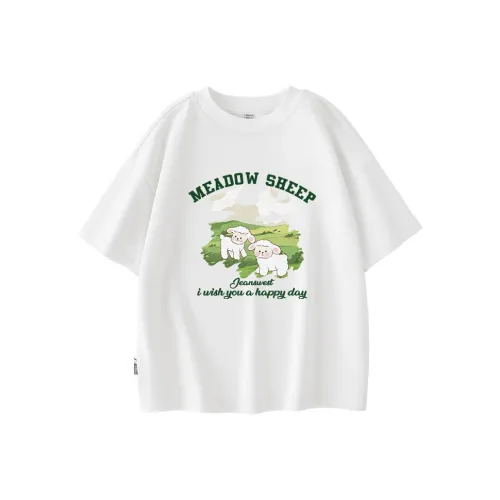 JEANSWEST JNR T Рубашка Белый J Lawn Овца Детский