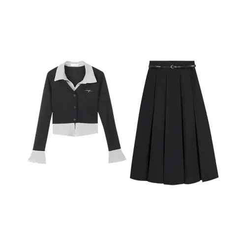 Комплект с юбкой Ice Cream And Whale для женщин