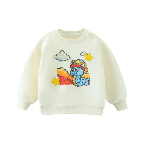 CICIIBEAR Толстовка Кремово-белый для детей 3-7 лет