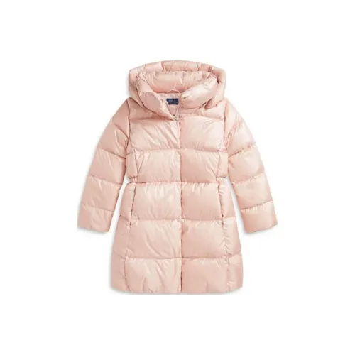 Polo Ralph Lauren Down Jacket FW24 Light Pink Baby