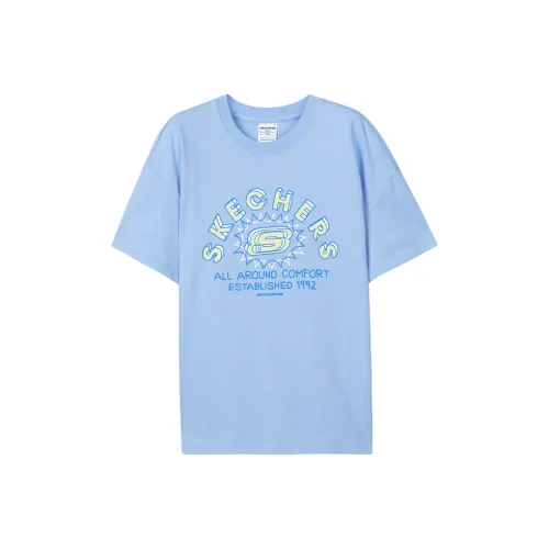 Skechers T-рубашка синего цвета с колоколом детская