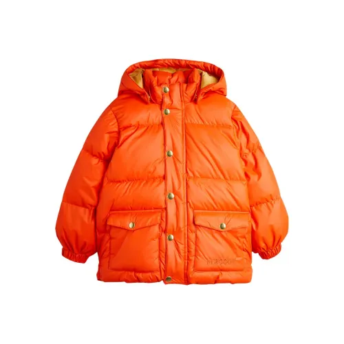 MINI RODINI Оранжево-красные Kids Куртки