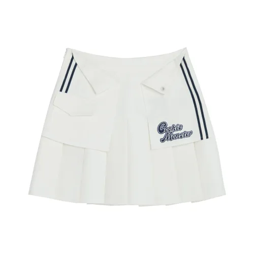 SNBL Повседневные короткие юбки Женские Белые