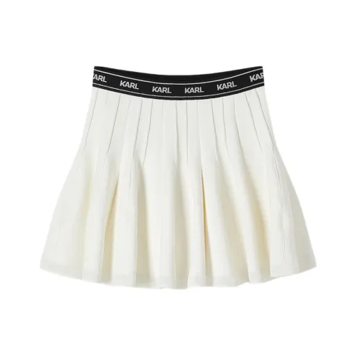 Karl Lagerfeld Повседневные короткие юбки Женские Бежевый