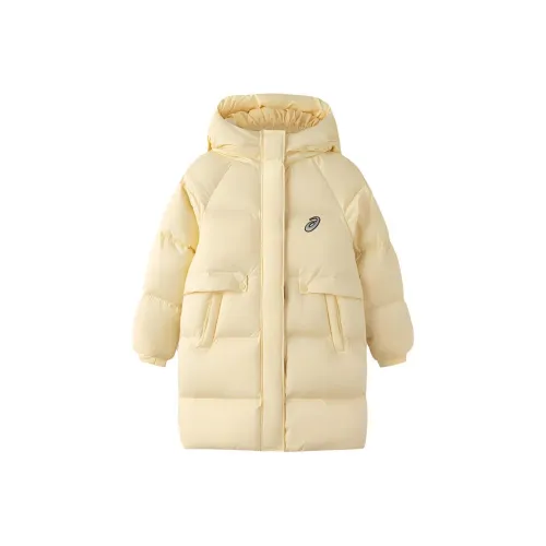 Asics Пуховик Желтый Подростки