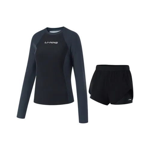 Два куска купальника подкладка женский черный чернильно-серый