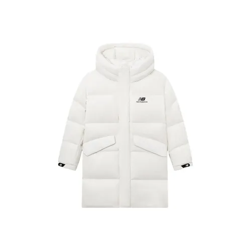 New Balance совместный бренд Пуховик Слоновая кость для детей 3-7 лет