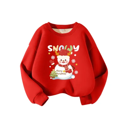 La Chapelle Kids Толстовка Красный Зимний Рождество Подростки