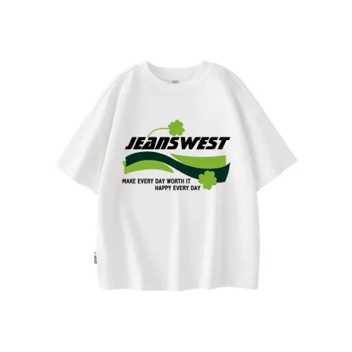 JEANSWEST JNR Белый/J Four Leaf Clover Kids Т Рубашки