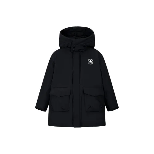 Конверс Пуховик Глубокий Черный Детский Возраст 3-7 Лет