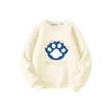 Флисовая подкладка Абрикос Paw