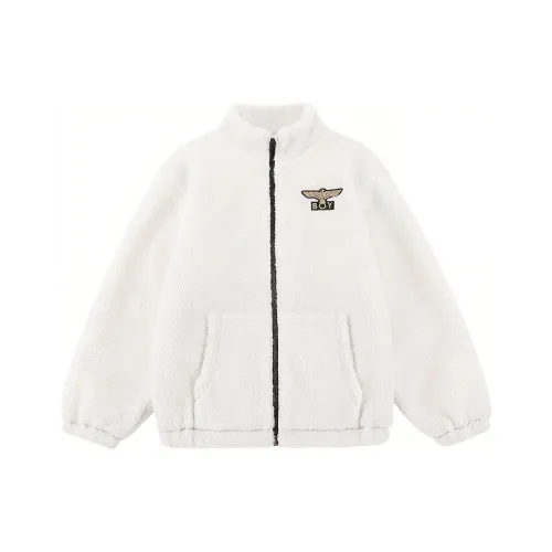 BOY JUNIOR Бархат Feel Куртка Детская Экрю