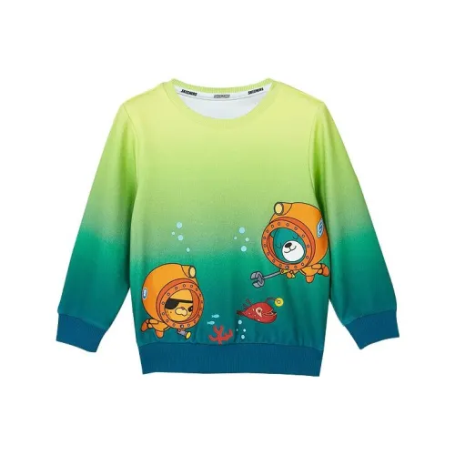 Skechers Желто-синий Градиентный/02YH Kids Свитшоты