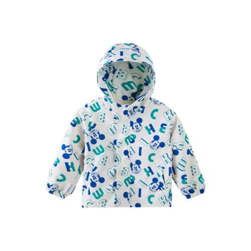 Disney Куртка Mickey Series Буква Микки Маус Зеленый Дети Возраст 3-7 лет