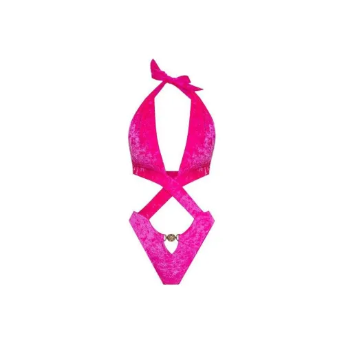VERSACE SS23 Ван-Пис Купальник Женский Розовый