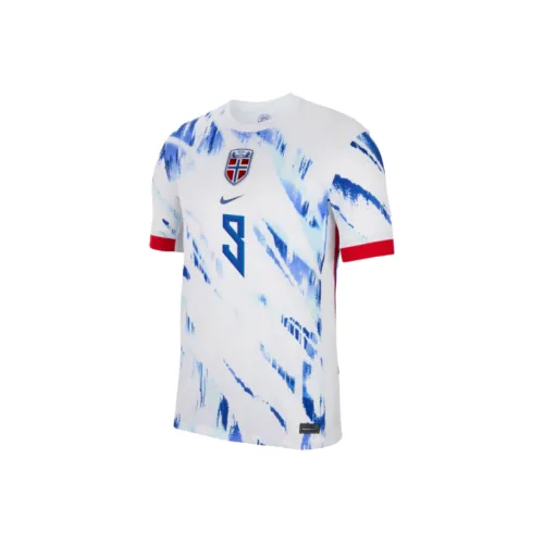 nike Norway Женская Команда 2024 25 Stadium Гостевая Футболка Белая Детская