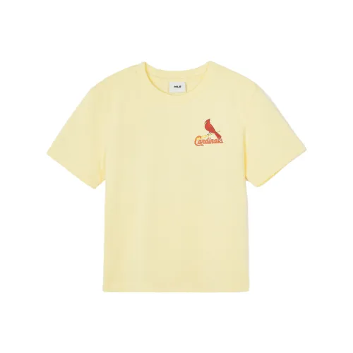 MLB St Louis Cardinals Желтая школьная футболка с коротким рукавом