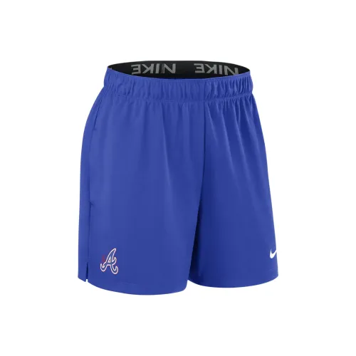 nike Atlanta Braves Аутентичная коллекция City Connect спортивные шорты женские синие