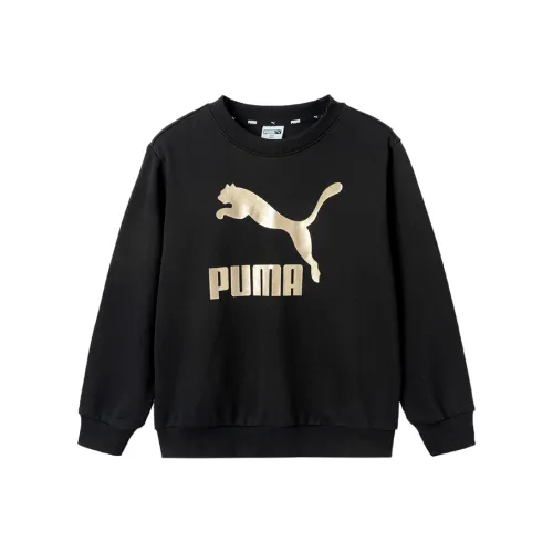 PUMA Черные Kids Свитшоты
