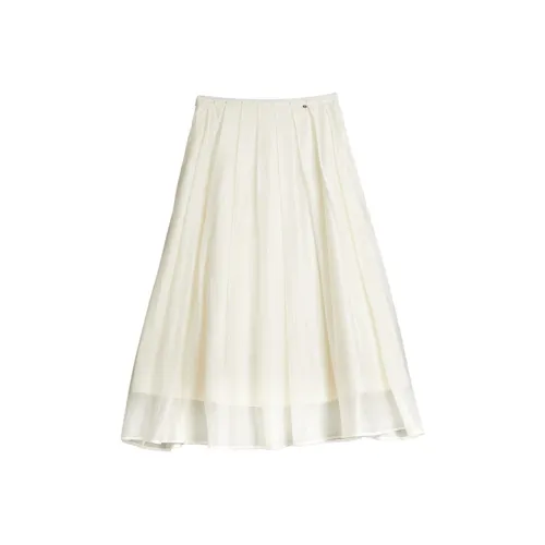 ELLE Повседневные короткие юбки Женские Экрю