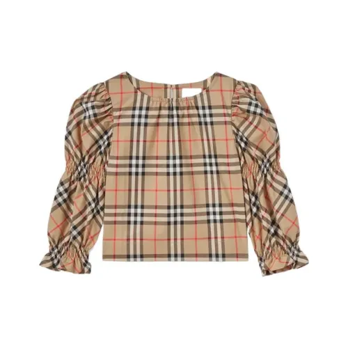 Burberry Хаки Kids Рубашки