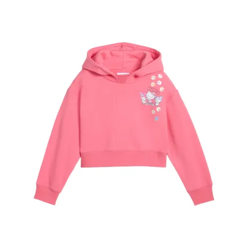 PUMA x HELLO KITTY Толстовка RELAXEDhoodie Розовая для детей 3-7 лет