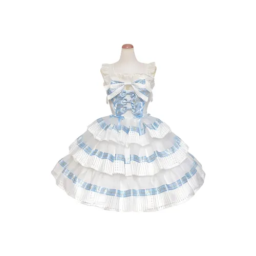 Детское синее платье Лолита для женщин