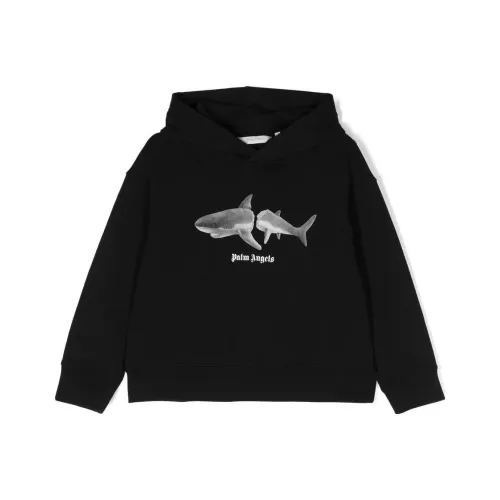 PALM ANGELS Черный Kids Свитшоты