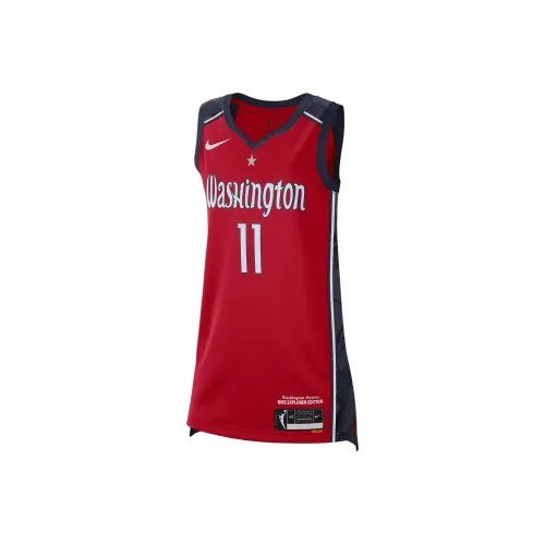 Nike Elena Delle Donne Mystics Explorer Edition Баскетбольная Джерси Женская Университетский Красный