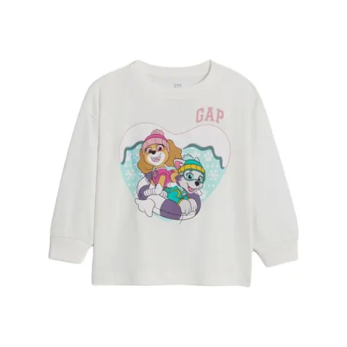 GAP x WANGWANGDUI LIANMINGKUAN Т-рубашка Белая Детская