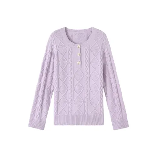 SHIRAN Пюре из таро Фиолетовый Женские Трикотаж