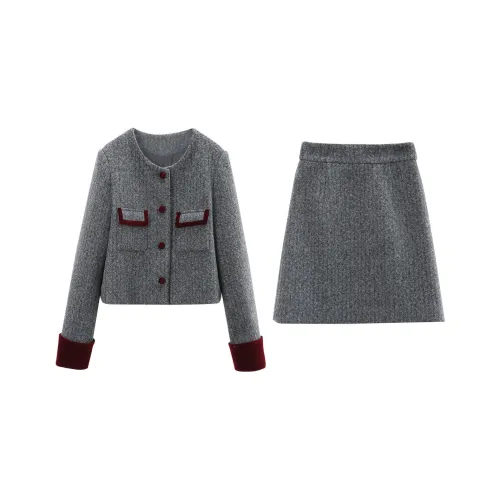 Комплект с юбкой A Paradise For Awakening женский серый