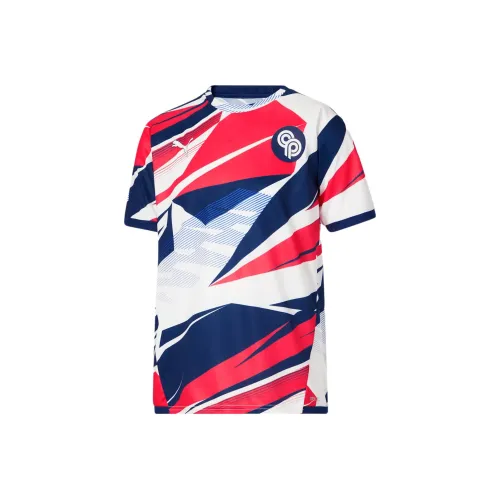 PUMA SEASONS T-Shirt Christian Pulisic Cp10 Футбол Джерси Big Kids Синий Детский