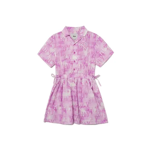 MLB Платье WATER MONO Watercolor Reading Flower Collection Детское