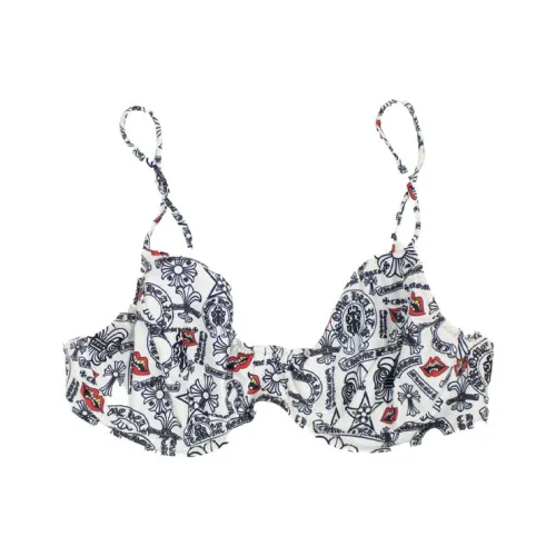 Chrome Hearts SS23 Бикини Женские Белые