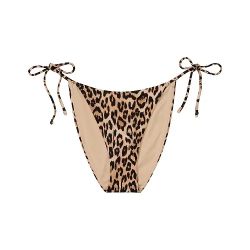 Victoria's Secret Mix Match Боковая сторона Галстук Cheeky Бикини Низ L Плавки Женские Леопардовый принт