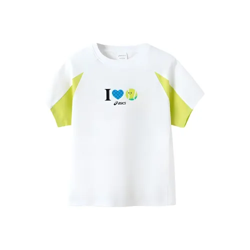 Asics T-Shirt Raw White Teenagers