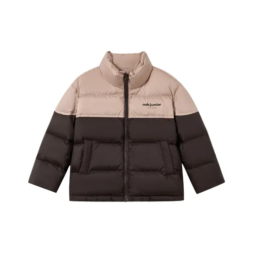 ASK Пуховик Кофейно-коричневый Подростки