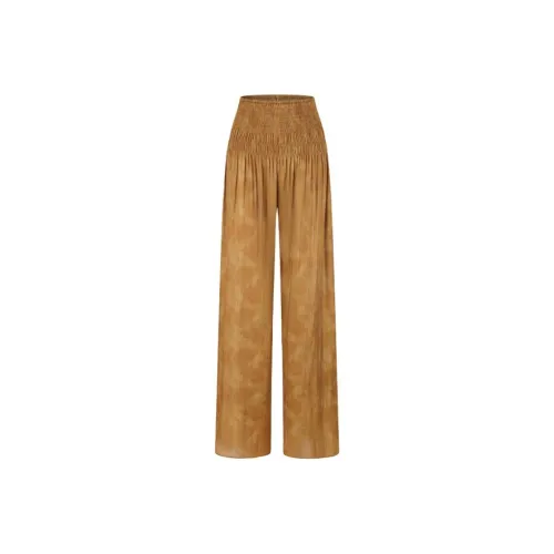 DEEPMOSS Clay Brown Женские Повседневные Брюки