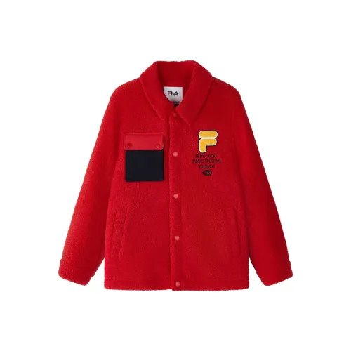 FILA KIDS Хлопковый пуховик Легенда Красный Подростки