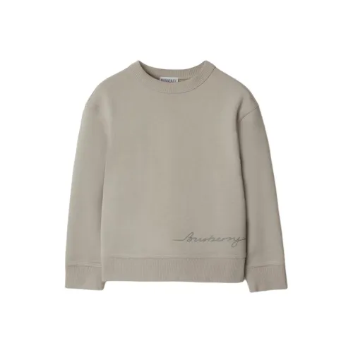 Burberry Свитшот Айвори Белый Детский