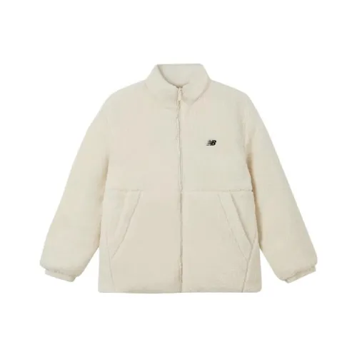 New Balance совместный пуховик экрю для подростков
