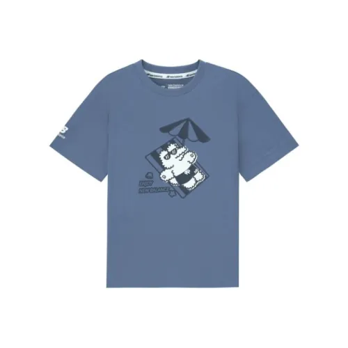 New Balance T-Shirt Blue Teenagers