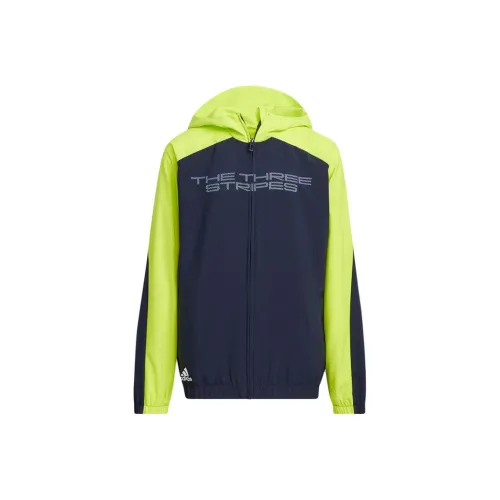 Adidas Куртки и Пальто Зеленый для детей 3-7 лет