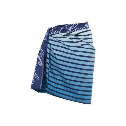 Jean Paul Gaultier Повседневные короткие юбки Женские Синие