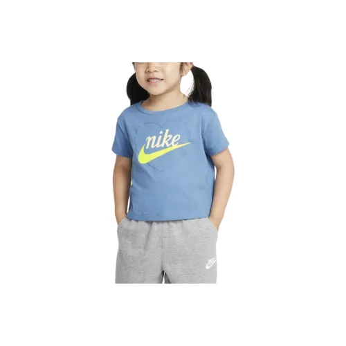 nike Новый Impressions T-Рубашка Синяя для Младенцев и Детей дошкольного возраста