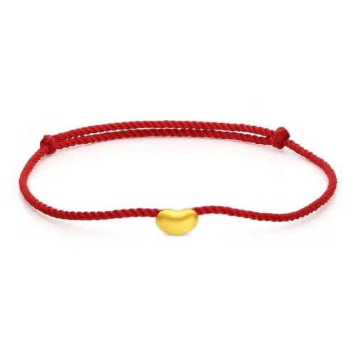 LOVING Маленькие Золотые Браслеты с Бобом Унисекс